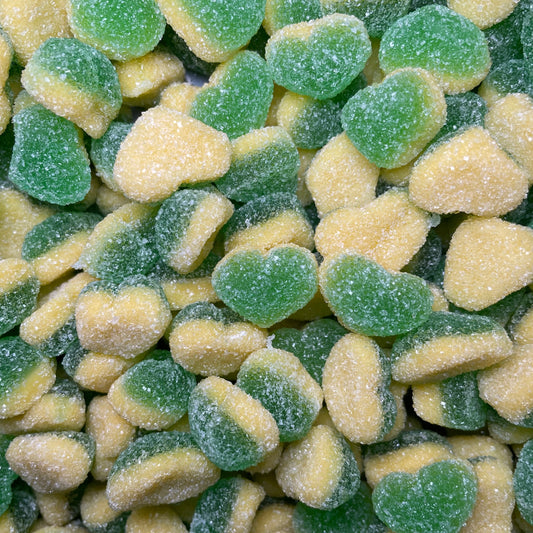 Apple & Custard Hearts
