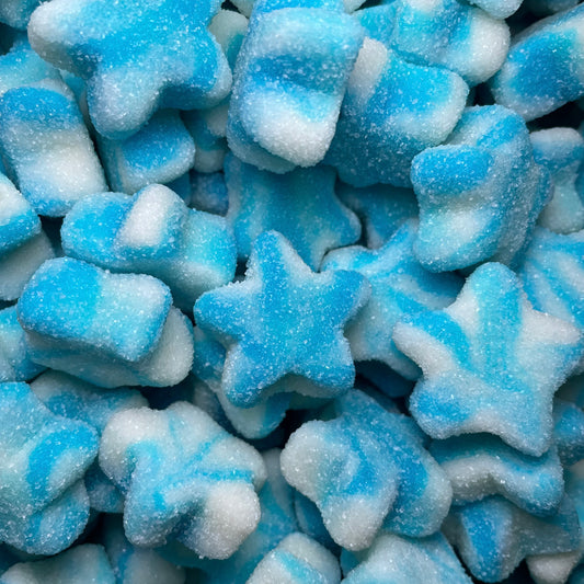 Fizzy Blue Stars