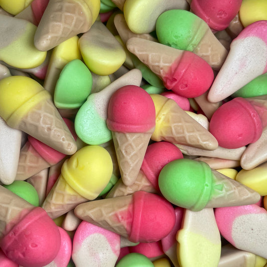 Fruity Foam Ice Creams
