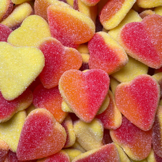 Peach Hearts